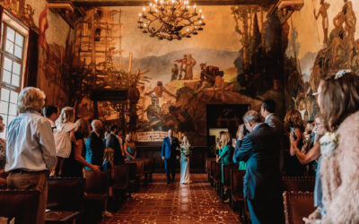 Santa Barbara Courthouse Micro Wedding Photography